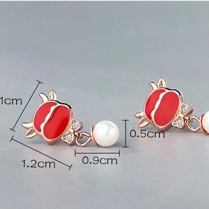 sterling silver earrings and bead earrings silver